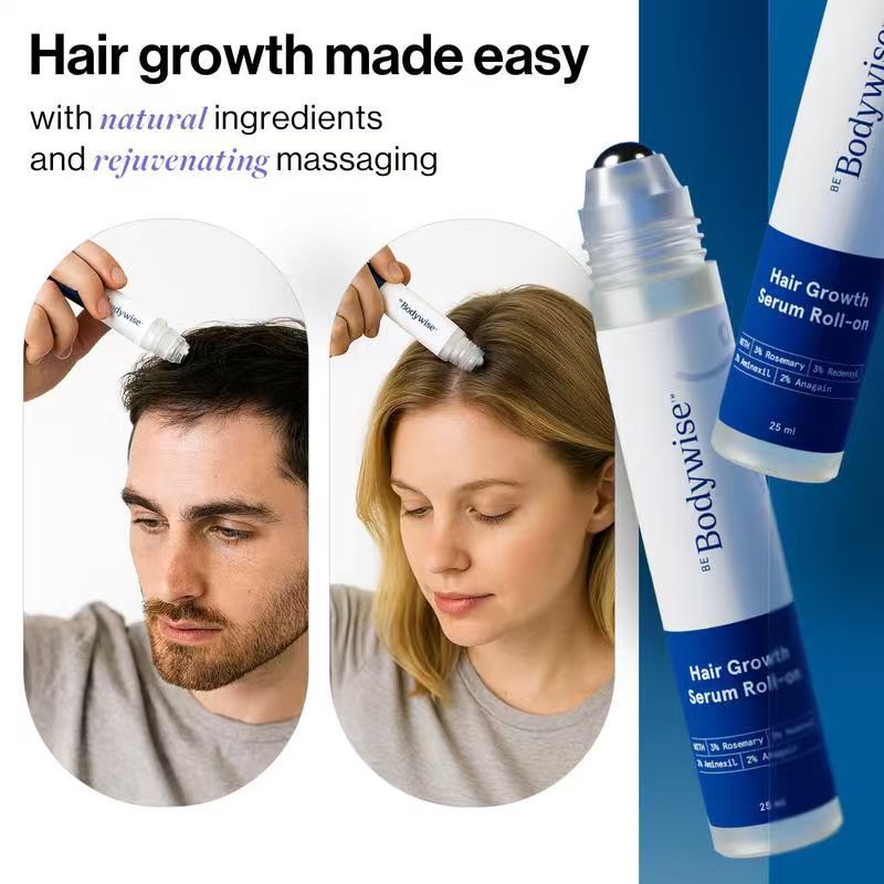 Hair & Beard Roll-On Serum – 25ml
