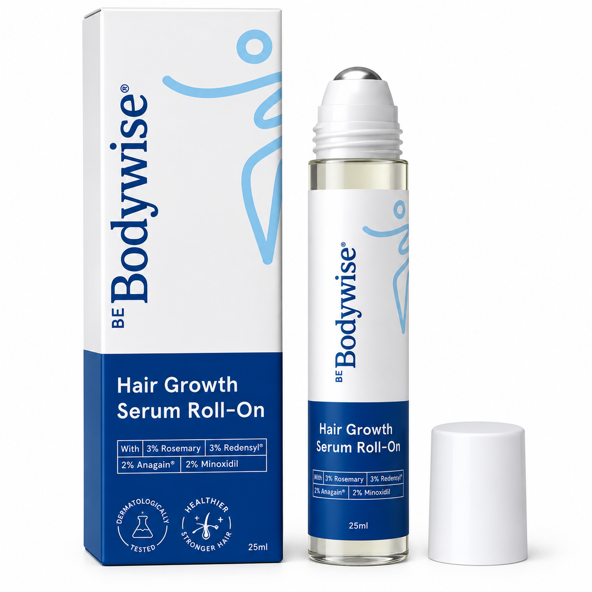 Hair & Beard Roll-On Serum – 25ml